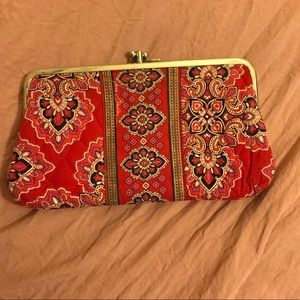 Vera Bradley clutch wallet